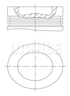 PERFECT CIRCLE 56 03968 0 Поршень для VOLVO (Вольво) PERFECT CIRCLE 56 03968 0 Поршень для VOLVO (Вольво)