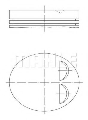 PERFECT CIRCLE 56 10788 P Поршень для VOLVO (Вольво) PERFECT CIRCLE 56 10788 P Поршень для VOLVO (Вольво)