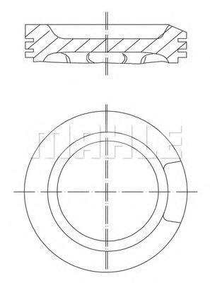PERFECT CIRCLE 56 04818 0 Поршень для AUDI TT (Ауди Тт) PERFECT CIRCLE 56 04818 0 Поршень для AUDI TT (Ауди Тт)