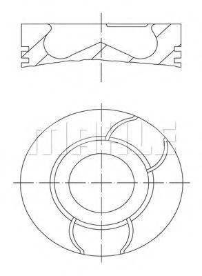 PERFECT CIRCLE 59 81828 0 Поршень для FORD FIESTA VI (Форд Фиеста 6) PERFECT CIRCLE 59 81828 0 Поршень для FORD FIESTA VI (Форд Фиеста 6)