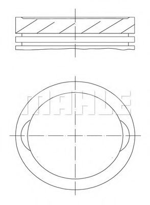 PERFECT CIRCLE 56 02128 0 Поршень для VOLVO 850 (Вольво 850) PERFECT CIRCLE 56 02128 0 Поршень для VOLVO 850 (Вольво 850)