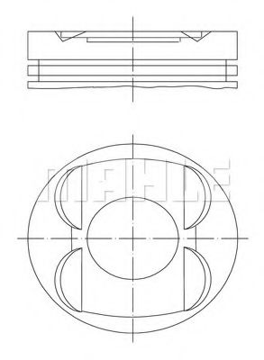 PERFECT CIRCLE 56 12058 0 Поршень для MERCEDES-BENZ CLK (Мэрcэдэс-бэнз Слк) PERFECT CIRCLE 56 12058 0 Поршень для MERCEDES-BENZ CLK (Мэрcэдэс-бэнз Слк)