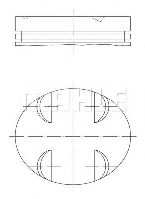 PERFECT CIRCLE 56 01348 0 Поршень для BMW Z3 (Бмв З3) PERFECT CIRCLE 56 01348 0 Поршень для BMW Z3 (Бмв З3)