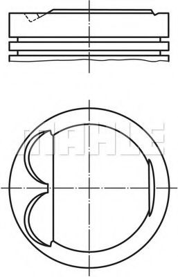 PERFECT CIRCLE 56 13568 0 Поршень для TOYOTA MATRIX (Тойота/тоета Матрикс) PERFECT CIRCLE 56 13568 0 Поршень для TOYOTA MATRIX (Тойота/тоета Матрикс)