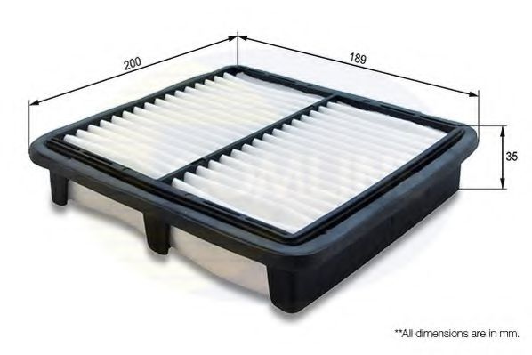 COMLINE CDW12101 Воздушный фильтр для DAEWOO (Дэу) COMLINE CDW12101 Воздушный фильтр для DAEWOO (Дэу)