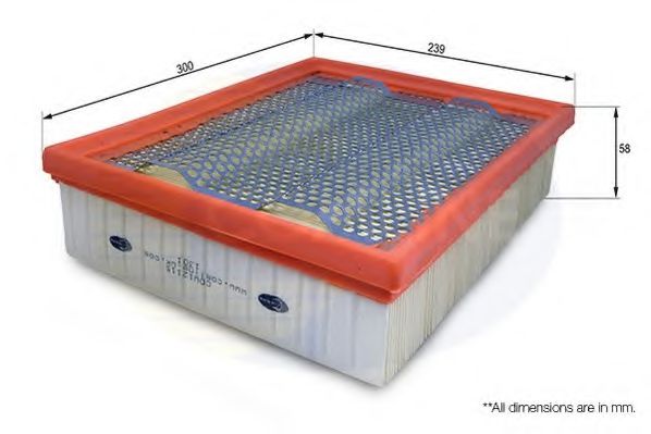 COMLINE CDW12115 Воздушный фильтр для SSANGYONG KORANDO SPORTS II (Сан-янг/санянг Корандо спорц 2)