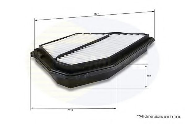 COMLINE CHN12899 Воздушный фильтр для HONDA SHUTTLE (Хонда Шуттлэ) COMLINE CHN12899 Воздушный фильтр для HONDA SHUTTLE (Хонда Шуттлэ)