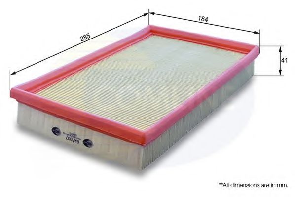 COMLINE EAF007 Воздушный фильтр для OPEL (Опель) COMLINE EAF007 Воздушный фильтр для OPEL (Опель)