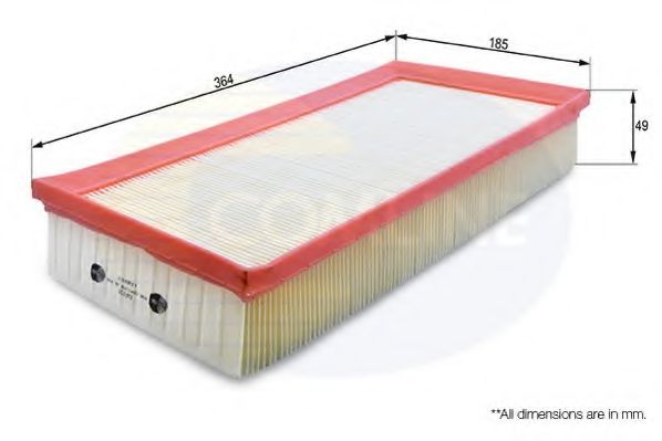 COMLINE EAF035 Воздушный фильтр для SEAT TOLEDO II (Сеат Толедо 2) COMLINE EAF035 Воздушный фильтр для SEAT TOLEDO II (Сеат Толедо 2)