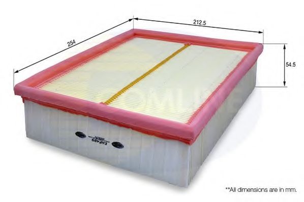 COMLINE EAF489 Воздушный фильтр для BMW 7 (Бмв 7) COMLINE EAF489 Воздушный фильтр для BMW 7 (Бмв 7)