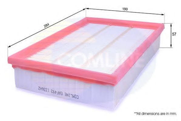 COMLINE EAF492 Воздушный фильтр для VOLVO (Вольво) COMLINE EAF492 Воздушный фильтр для VOLVO (Вольво)
