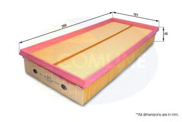 COMLINE EAF602 Воздушный фильтр для MERCEDES-BENZ A-CLASS (Мэрcэдэс-бэнз А класс)