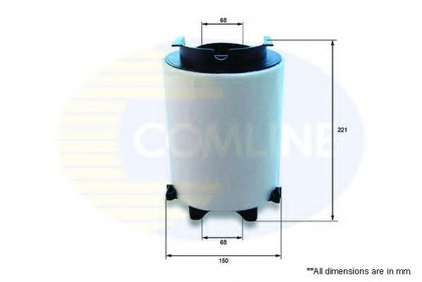 COMLINE EAF713 Воздушный фильтр для VOLKSWAGEN GOLF AN (Фольксваген Гольф ан) COMLINE EAF713 Воздушный фильтр для VOLKSWAGEN GOLF AN (Фольксваген Гольф ан)