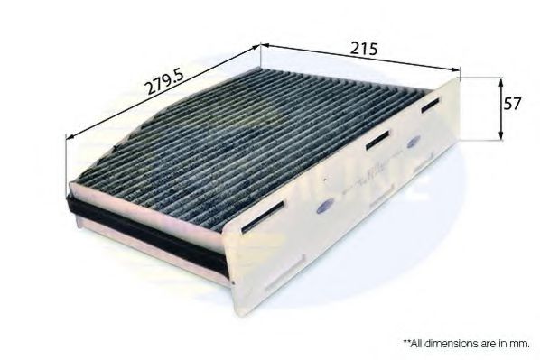 COMLINE EKF118A Фильтр, воздух во внутренном пространстве для AUDI (Ауди) COMLINE EKF118A Фильтр, воздух во внутренном пространстве для AUDI (Ауди)