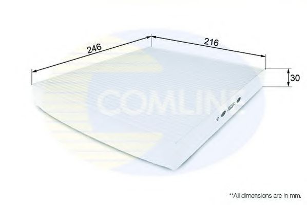COMLINE EKF122 Фильтр, воздух во внутренном пространстве для VOLKSWAGEN (Фольксваген) COMLINE EKF122 Фильтр, воздух во внутренном пространстве для VOLKSWAGEN (Фольксваген)