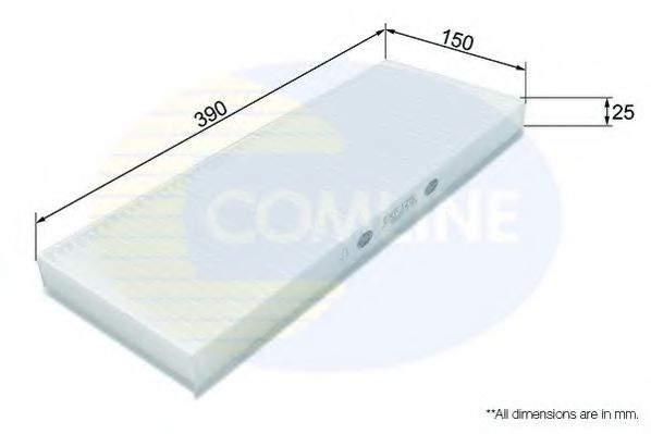 COMLINE EKF125 Фильтр, воздух во внутренном пространстве для AUDI (Ауди) COMLINE EKF125 Фильтр, воздух во внутренном пространстве для AUDI (Ауди)