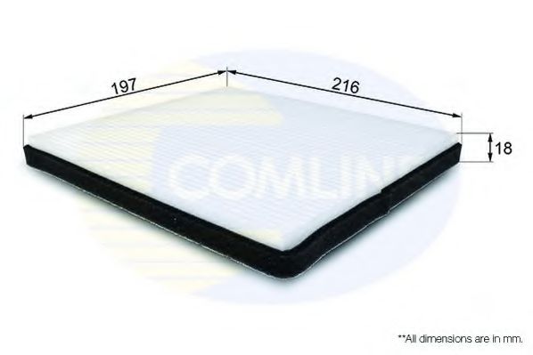 COMLINE EKF126 Фильтр, воздух во внутренном пространстве для TOYOTA PRIUS (Тойота/тоета Приус) COMLINE EKF126 Фильтр, воздух во внутренном пространстве для TOYOTA PRIUS (Тойота/тоета Приус)