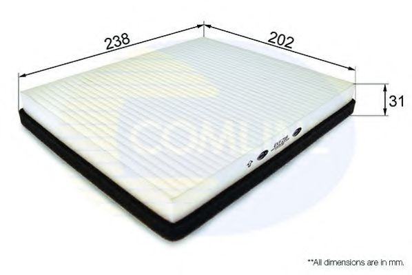 COMLINE EKF218 Фильтр, воздух во внутренном пространстве для ROVER (Ровер) COMLINE EKF218 Фильтр, воздух во внутренном пространстве для ROVER (Ровер)