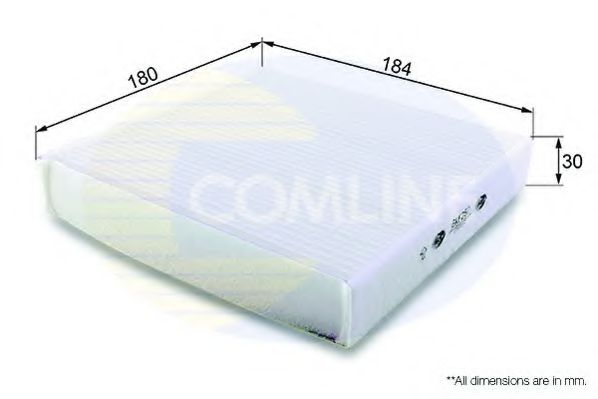 COMLINE EKF257 Фильтр, воздух во внутренном пространстве для SUZUKI (Сузуки) COMLINE EKF257 Фильтр, воздух во внутренном пространстве для SUZUKI (Сузуки)