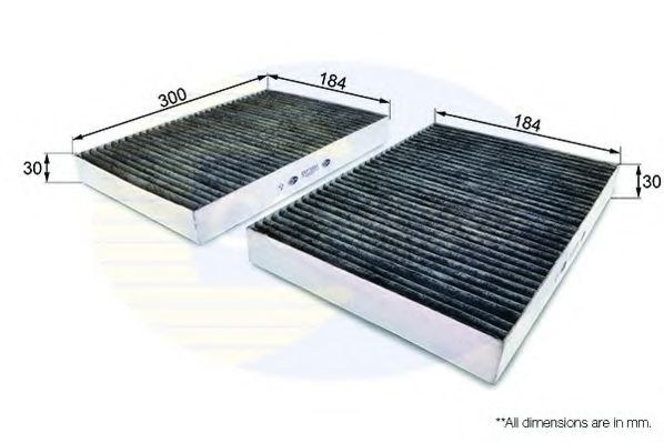 COMLINE EKF300A Фильтр, воздух во внутренном пространстве 