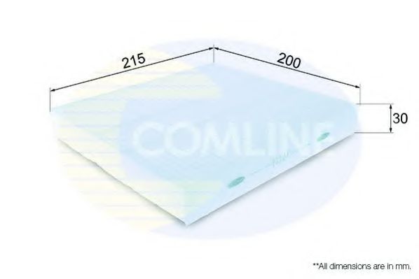 COMLINE EKF331 Фильтр, воздух во внутренном пространстве для FORD TRANSIT (Форд Трансит) COMLINE EKF331 Фильтр, воздух во внутренном пространстве для FORD TRANSIT (Форд Трансит)