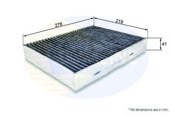 COMLINE EKF341A Фильтр, воздух во внутренном пространстве для PORSCHE (Порше) COMLINE EKF341A Фильтр, воздух во внутренном пространстве для PORSCHE (Порше)