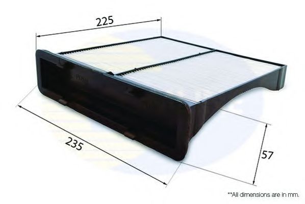 COMLINE EKF363 Фильтр, воздух во внутренном пространстве для SUBARU (Субару) COMLINE EKF363 Фильтр, воздух во внутренном пространстве для SUBARU (Субару)