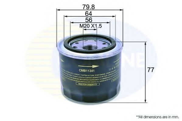 COMLINE CMB11341 Масляный фильтр для MITSUBISHI (Митсубиши/митсубиси) COMLINE CMB11341 Масляный фильтр для MITSUBISHI (Митсубиши/митсубиси)