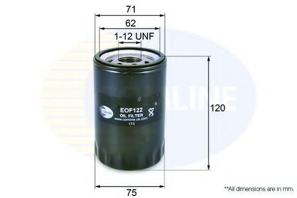 COMLINE EOF122 Масляный фильтр для JAGUAR VANDEN PLAS (Ягуар Vандэн плас) COMLINE EOF122 Масляный фильтр для JAGUAR VANDEN PLAS (Ягуар Vандэн плас)