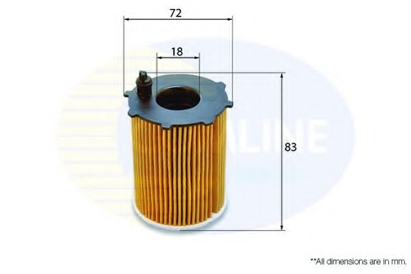 COMLINE EOF206 Масляный фильтр для VOLVO C30 (Вольво C30) COMLINE EOF206 Масляный фильтр для VOLVO C30 (Вольво C30)