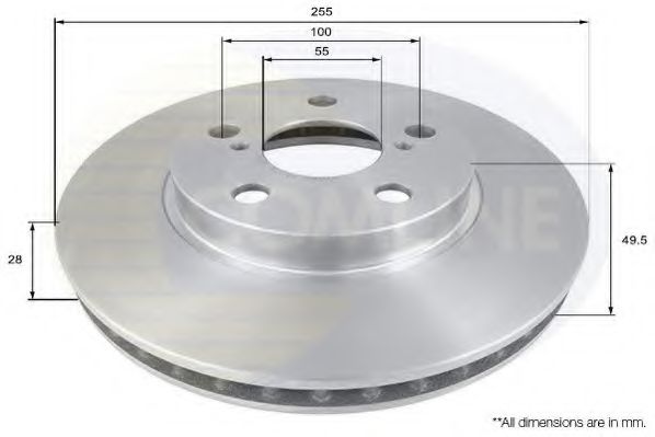 COMLINE ADC0169V Тормозной диск для TOYOTA CARINA E (Тойота/тоета Карина е) COMLINE ADC0169V Тормозной диск для TOYOTA CARINA E (Тойота/тоета Карина е)