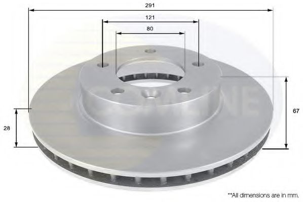 COMLINE ADC1222V Тормозной диск для JAGUAR VANDEN PLAS (Ягуар Vандэн плас) COMLINE ADC1222V Тормозной диск для JAGUAR VANDEN PLAS (Ягуар Vандэн плас)