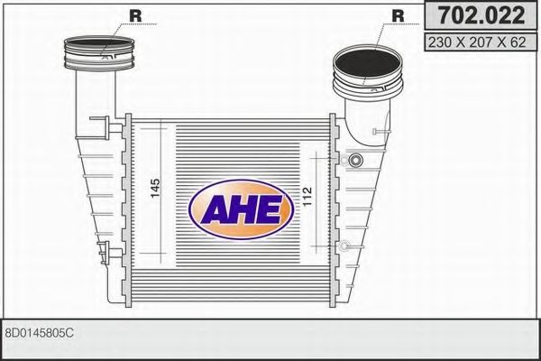 AHE 702.022 Интеркулер 