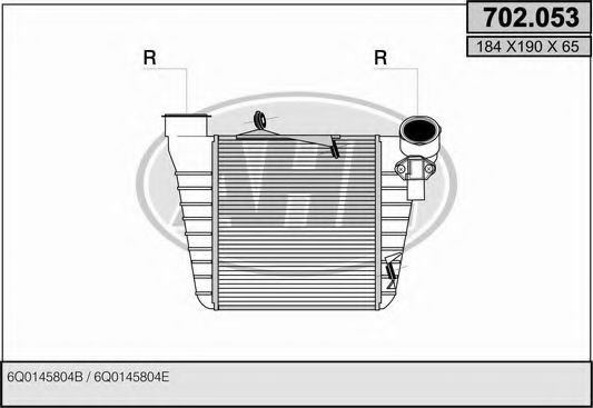 AHE 702.053 Интеркулер 