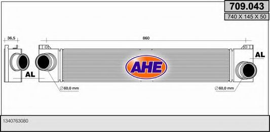 AHE 709.043 Интеркулер 