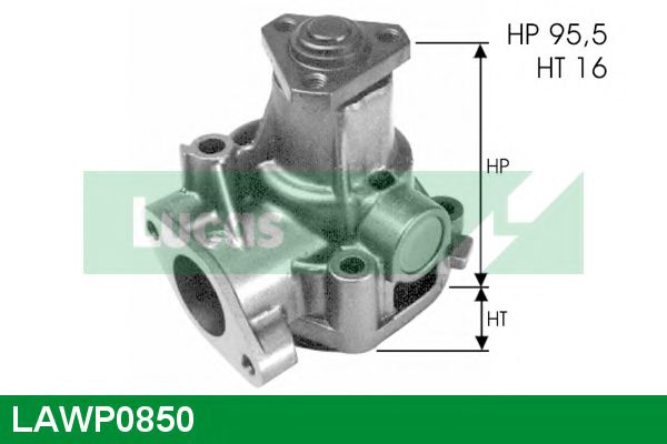 LUCAS ENGINE DRIVE LAWP0850 Водяной насос для FIAT CROMA (Фиат Cрома) LUCAS ENGINE DRIVE LAWP0850 Водяной насос для FIAT CROMA (Фиат Cрома)