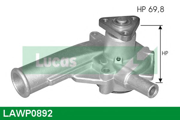 LUCAS ENGINE DRIVE LAWP0892 Водяной насос для FORD VERONA III (Форд Vэрона 3) LUCAS ENGINE DRIVE LAWP0892 Водяной насос для FORD VERONA III (Форд Vэрона 3)