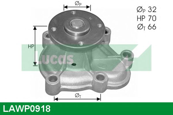 LUCAS ENGINE DRIVE LAWP0918 Водяной насос для OPEL VITA B (Опель Vита б) LUCAS ENGINE DRIVE LAWP0918 Водяной насос для OPEL VITA B (Опель Vита б)