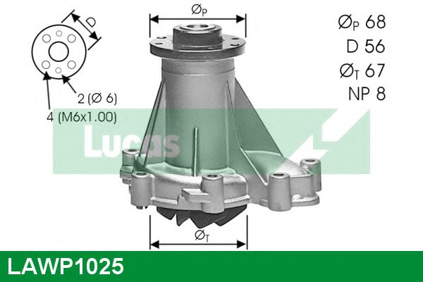 LUCAS ENGINE DRIVE LAWP1025 Водяной насос для MERCEDES-BENZ C-CLASS (Мэрcэдэс-бэнз С класс) LUCAS ENGINE DRIVE LAWP1025 Водяной насос для MERCEDES-BENZ C-CLASS (Мэрcэдэс-бэнз С класс)