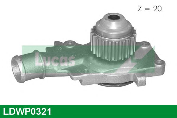 LUCAS ENGINE DRIVE LDWP0321 Водяной насос для FORD ORION II (Форд Орион 2) LUCAS ENGINE DRIVE LDWP0321 Водяной насос для FORD ORION II (Форд Орион 2)