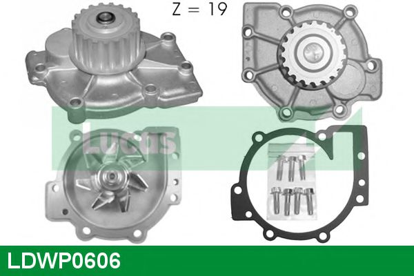 LUCAS ENGINE DRIVE LDWP0606 Водяной насос для VOLVO V70 I (Вольво V70 1) LUCAS ENGINE DRIVE LDWP0606 Водяной насос для VOLVO V70 I (Вольво V70 1)