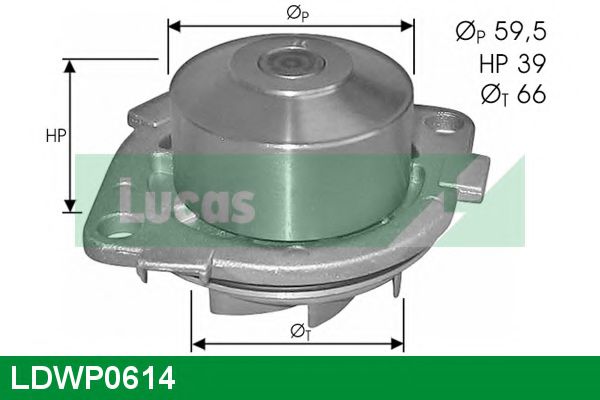 LUCAS ENGINE DRIVE LDWP0614 Водяной насос для FIAT MAREA (Фиат Мареа) LUCAS ENGINE DRIVE LDWP0614 Водяной насос для FIAT MAREA (Фиат Мареа)