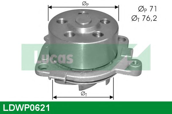 LUCAS ENGINE DRIVE LDWP0621 Водяной насос для ALFA ROMEO 156 (Альфа ромео 156) LUCAS ENGINE DRIVE LDWP0621 Водяной насос для ALFA ROMEO 156 (Альфа ромео 156)
