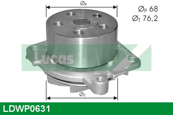 LUCAS ENGINE DRIVE LDWP0631 Водяной насос для ALFA ROMEO 156 (Альфа ромео 156) LUCAS ENGINE DRIVE LDWP0631 Водяной насос для ALFA ROMEO 156 (Альфа ромео 156)