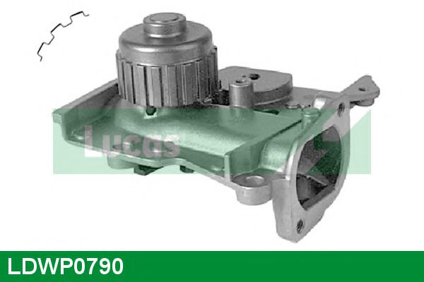 LUCAS ENGINE DRIVE LDWP0790 Водяной насос для MAZDA 626 II (Мазда 626 2) LUCAS ENGINE DRIVE LDWP0790 Водяной насос для MAZDA 626 II (Мазда 626 2)