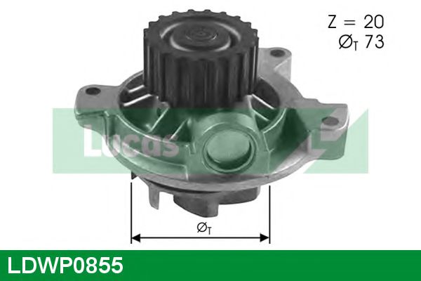 LUCAS ENGINE DRIVE LDWP0855 Водяной насос для VOLKSWAGEN T4 MULTIVAN (Фольксваген Т4 мултиvан) LUCAS ENGINE DRIVE LDWP0855 Водяной насос для VOLKSWAGEN T4 MULTIVAN (Фольксваген Т4 мултиvан)