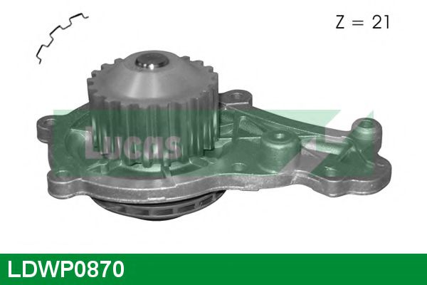 LUCAS ENGINE DRIVE LDWP0870 Водяной насос для CITROËN C2 ENTERPRISE (CитроËн C2 энтэрприсэ) LUCAS ENGINE DRIVE LDWP0870 Водяной насос для CITROËN C2 ENTERPRISE (CитроËн C2 энтэрприсэ)