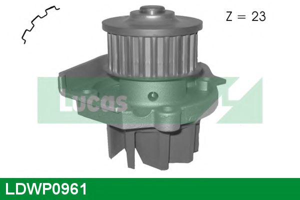 LUCAS ENGINE DRIVE LDWP0961 Водяной насос для FIAT STILO (Фиат Стило) LUCAS ENGINE DRIVE LDWP0961 Водяной насос для FIAT STILO (Фиат Стило)