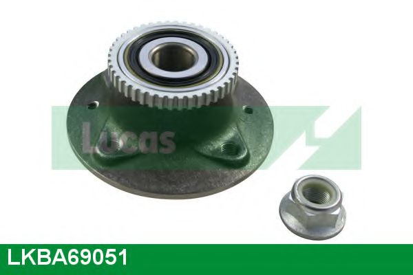 LUCAS ENGINE DRIVE LKBA69051 Комплект подшипника ступицы колеса для RENAULT KANGOO (Рено Кангу) LUCAS ENGINE DRIVE LKBA69051 Комплект подшипника ступицы колеса для RENAULT KANGOO (Рено Кангу)