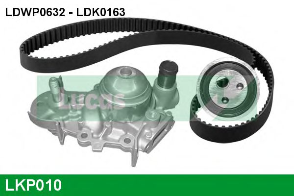 LUCAS ENGINE DRIVE LKP010 Комплект ремня ГРМ для RENAULT CLIO II (Рено Клио 2) LUCAS ENGINE DRIVE LKP010 Комплект ремня ГРМ для RENAULT CLIO II (Рено Клио 2)